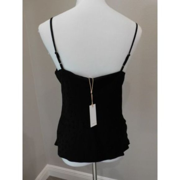 Heartloom Sondra Cowl Black Dot Cami Top NEW size SMALL - Picture 5 of 7